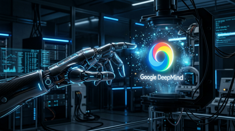 Intrinsic rejoint Google DeepMind - robot industriel