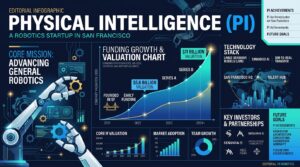 Physical Intelligence startup robotique San Francisco leve 1 milliard valorisation 11 milliards