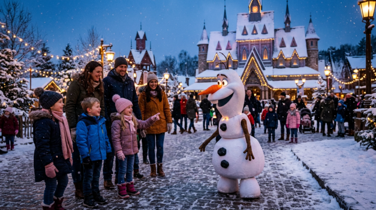 Robot Olaf autonome de Walt Disney Imagineering, Disneyland Paris World of Frozen