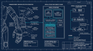 Schéma technique du capteur radar mmWave IWR6243 de Texas Instruments intégré avec le processeur Nvidia Jetson Thor pour robots humanoïdes