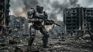 Le Phantom MK-1 de Foundation Robotics, premier robot humanoide deploye sur un front de guerre en Ukraine