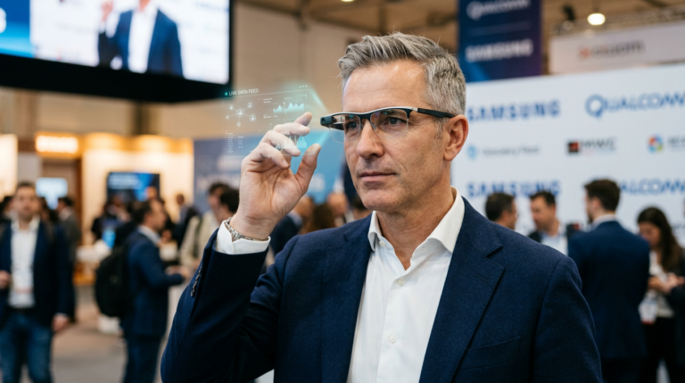 Lunettes IA Samsung au MWC 2026