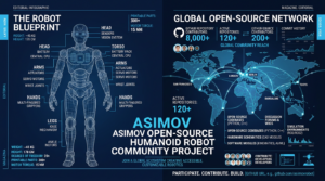 Asimov humanoide open-source v1 conception complete GitHub Menlo Research