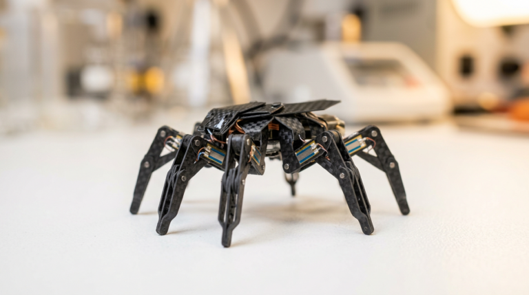 Micro-robot insecte 2cm structure origami piezoelectrique Universite Beihang