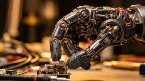 Main robotique articulee a 20 degres de liberte pour robot humanoide