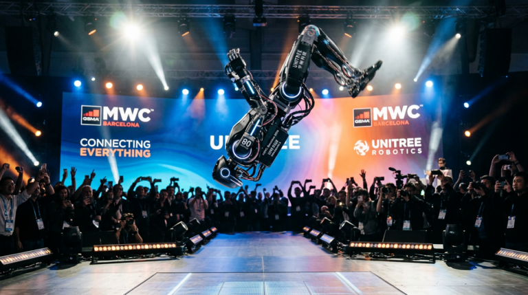 Honor sort son premier robot humanoïde au MWC 2026 : backflip sur scène et ambitions dans la robotique