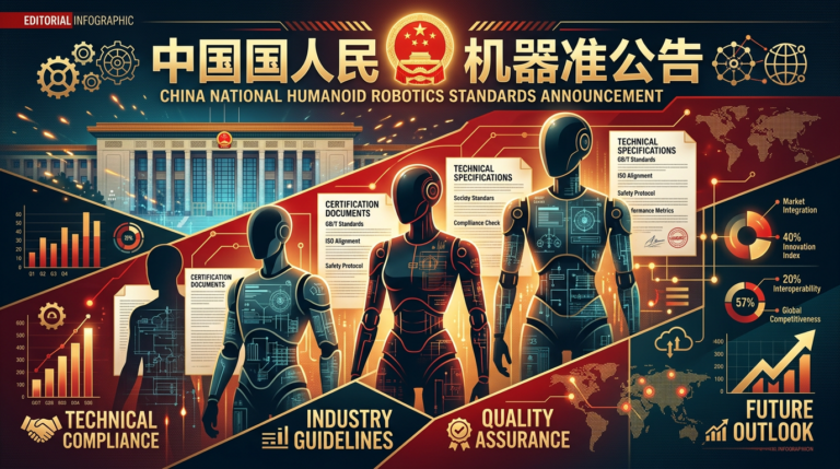 Présentation des premières normes nationales chinoises pour les robots humanoïdes et l'IA incarnée