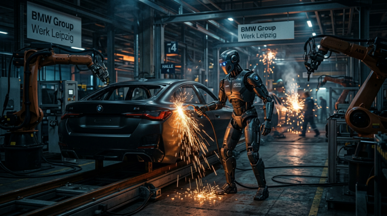 BMW installe des robots humanoïdes dans ses usines allemandes pour la première fois