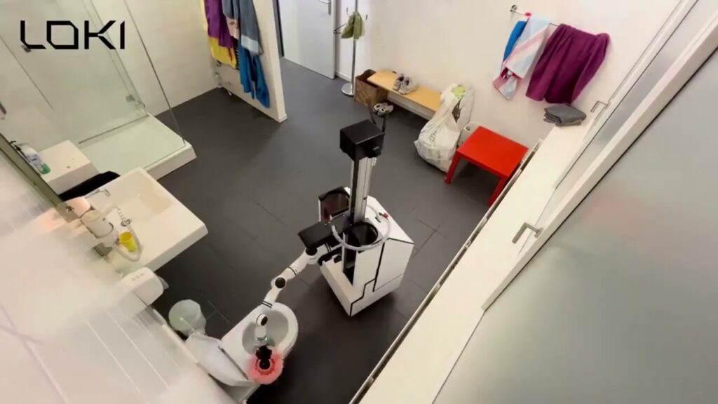 Robot de nettoyage Loki par Loki Robotics