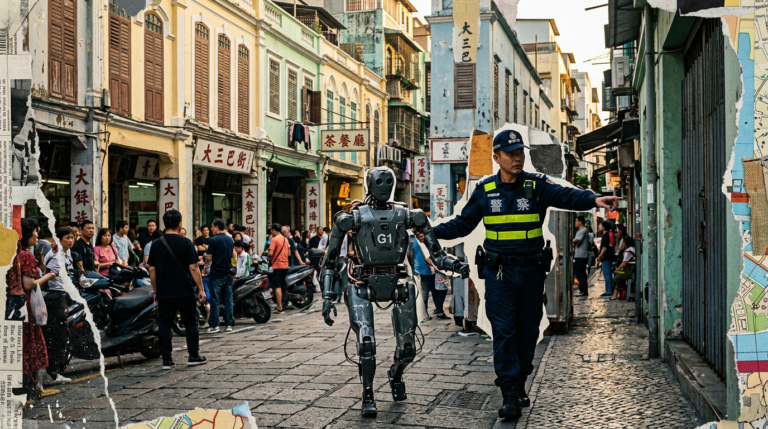 À Macao, un robot Unitree G1 interpellé par la police après avoir effrayé une femme de 70 ans