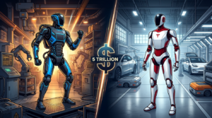 Atlas Boston Dynamics contre Optimus Tesla marche robots 5000 milliards