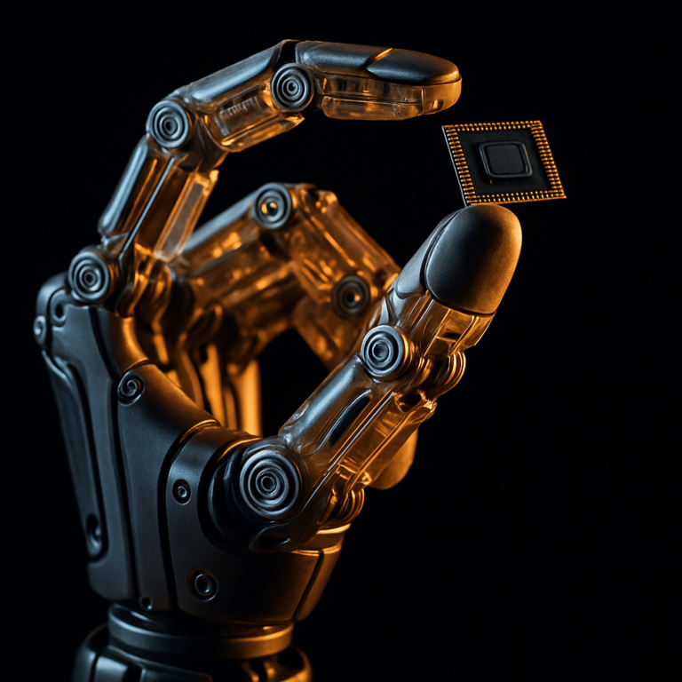 Main robotique dextere LingXin SmartHand avec 21 degres de liberte