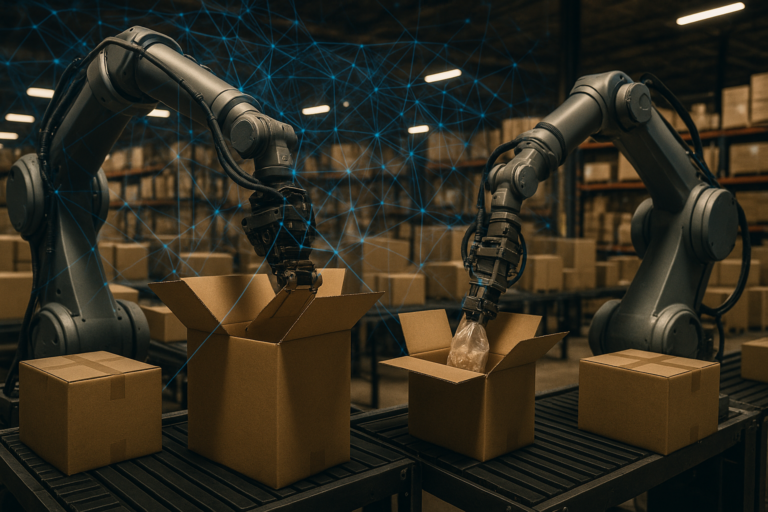 Illustration robot IA physique Generalist AI GEN-1