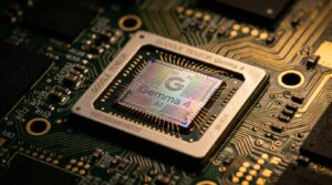 Gemma 4 Google DeepMind - puce IA et architecture open weights vue en macro