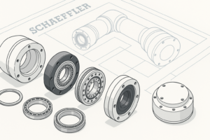 Composants articulaires de precision pour robots humanoides Schaeffler et ROKAE