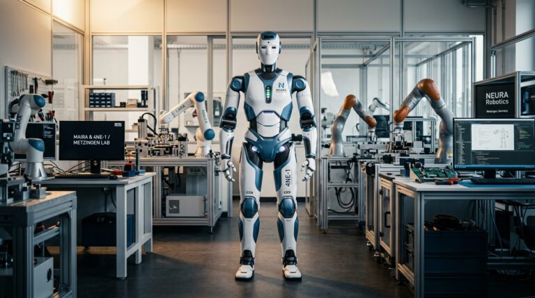 Neura Robotics lève 1,2 milliard de dollars : l&rsquo;Europe entre dans la course aux humanoïdes avec Amazon et Qualcomm