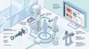 Robot Swan SquareMind imagerie dermatologique cancer peau