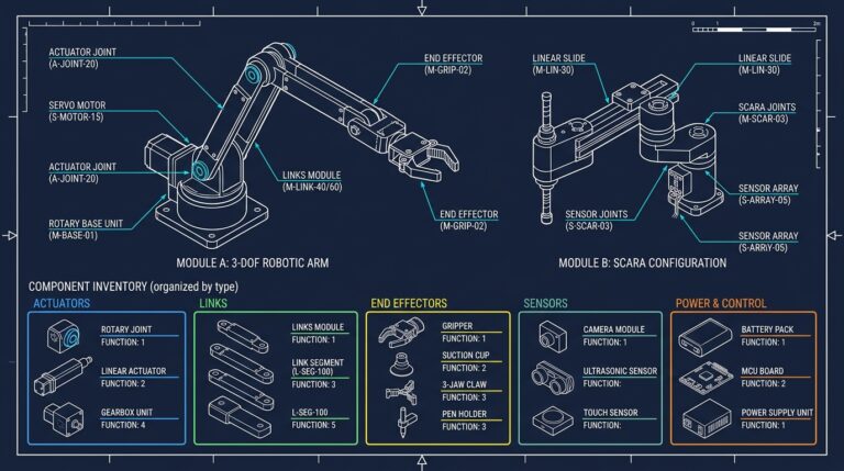 Anvil Robotics robots modulaires open source composants