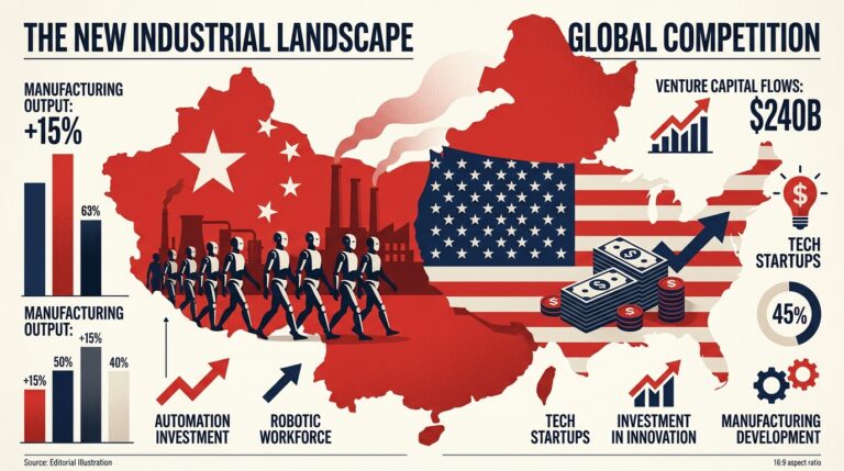 Humanoïdes : la Chine livre, les États-Unis lèvent, l&rsquo;écart se creuse selon CNBC