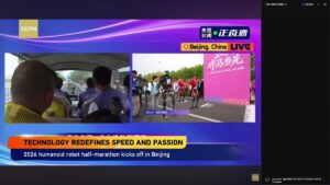 Robots Honor Lightning vainqueurs du 2e semi-marathon humanoide de Pekin 2026