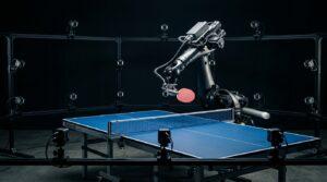 Ace robot Sony bras articule ping pong tennis de table Nature