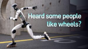 Le robot humanoide Unitree G1 patine sur roulettes et glace dans une demo virale