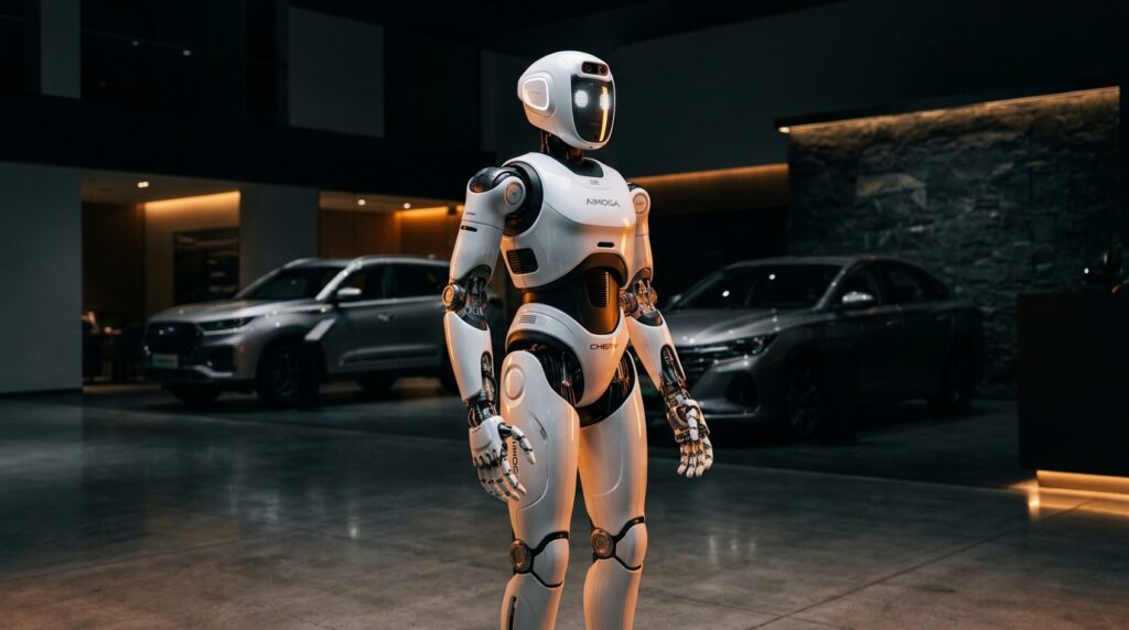 AiMOGA robot humanoide par Aimoga Robotics Chery