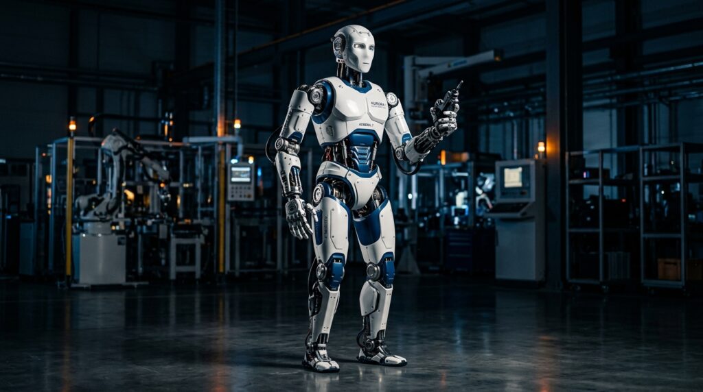 Robot humanoide Agile ONE concu pour environnements industriels