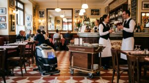 Flotte de robots de service Korben Robotique deployes en France