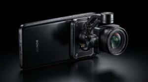 Honor Robot Phone smartphone à gimbal 4 axes motorisé partenariat ARRI cinema