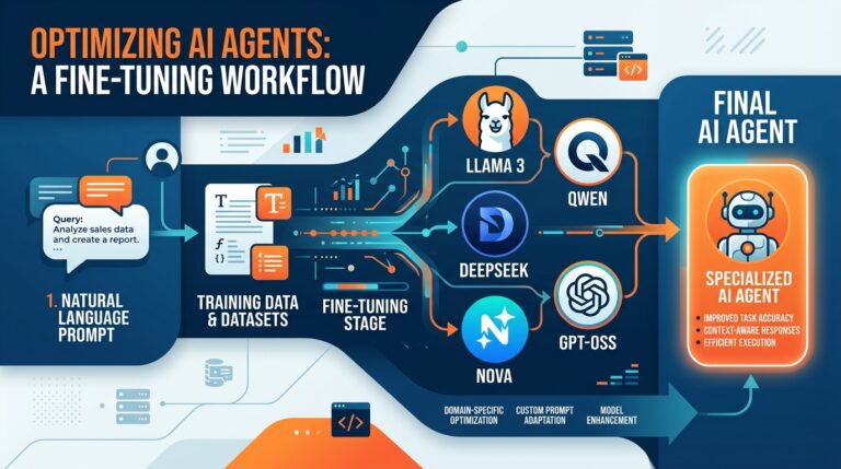 Amazon SageMaker AI agent customisation modèles Llama Qwen DeepSeek Nova
