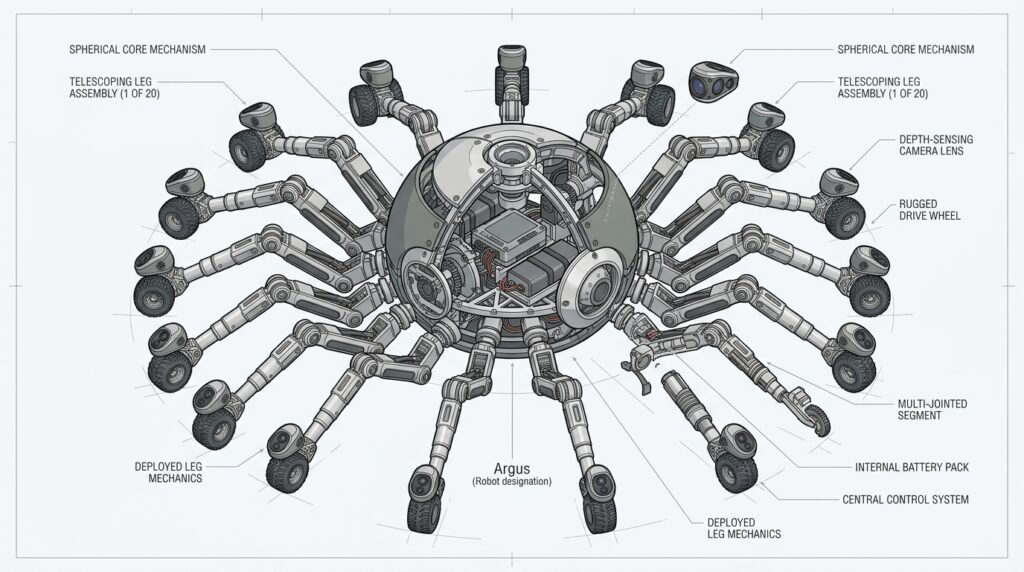 Robot Argus de Duke University