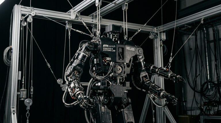 HELIOS humanoide quadribras ETH Zurich pour lespace
