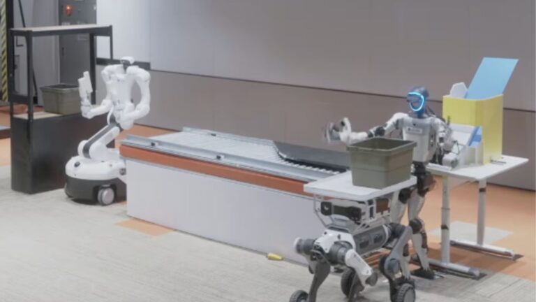 LG CNS lance PhysicalWorks et fait travailler ensemble Unitree, Deep Robotics, Dexmate et Bear Robotics dans le même entrepôt