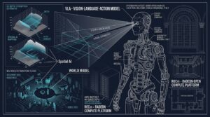 AMD Silo AI Universite Bologne Generative Bionics Spatial AI humanoide