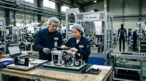 HL Mando actionneur robotique Tesla Optimus humanoide Coree du Sud
