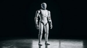 Illustration du robot humanoide HMND de la societe britannique Humanoid