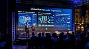 Mistral AI conference Paris 2026 lancement Industrial Engineering avec Airbus BMW EDF