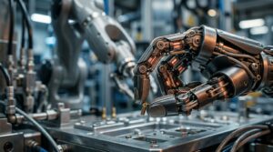 Main robotique haute dexterite Linkerbot O6, vue macro