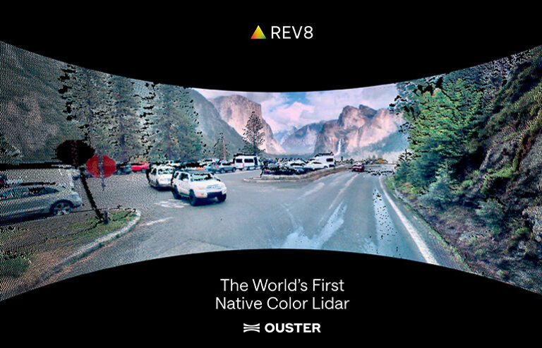 Ouster lance Rev8, le premier lidar à couleur native qui voit jusqu&rsquo;à 500 mètres et double la résolution