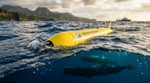 Planeur sous-marin SEAEXPLORER d Alseamar pour suivre les cachalots