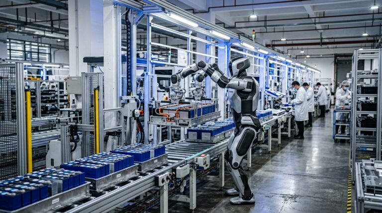 Lead Intelligent fait du Tiangong l’humanoïde sole-source dans les usines de batteries de ses clients chinois