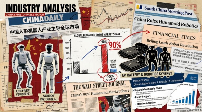 Morgan Stanley voit dans les humanoïdes chinois le prochain levier d’export de Pékin, calqué sur le playbook des véhicules électriques