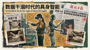 Data drought entrainement robots humanoides DoorDash Sunday Robotics Shanghai