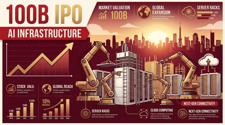 SoftBank Roze IPO 100 milliards de dollars - Illustration RoboActu