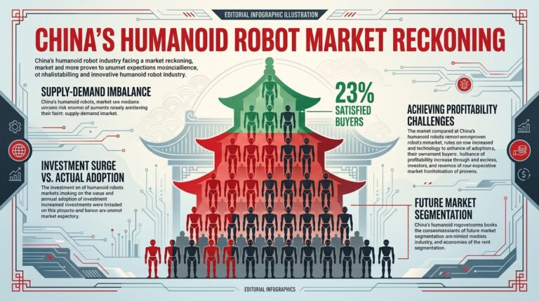 Humanoïdes en Chine : 150 fabricants pour 23 % de clients satisfaits, Morgan Stanley annonce le grand ménage