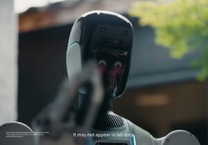 Humanoide X Square Robot WALL-B en demonstration de menage