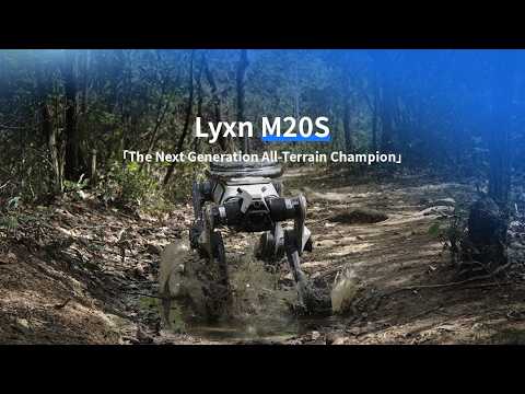 DEEP Robotics dévoile le Lynx M20S, un quadrupède hybride roues-pattes qui file à plus de 32 km/h pour les missions de secours