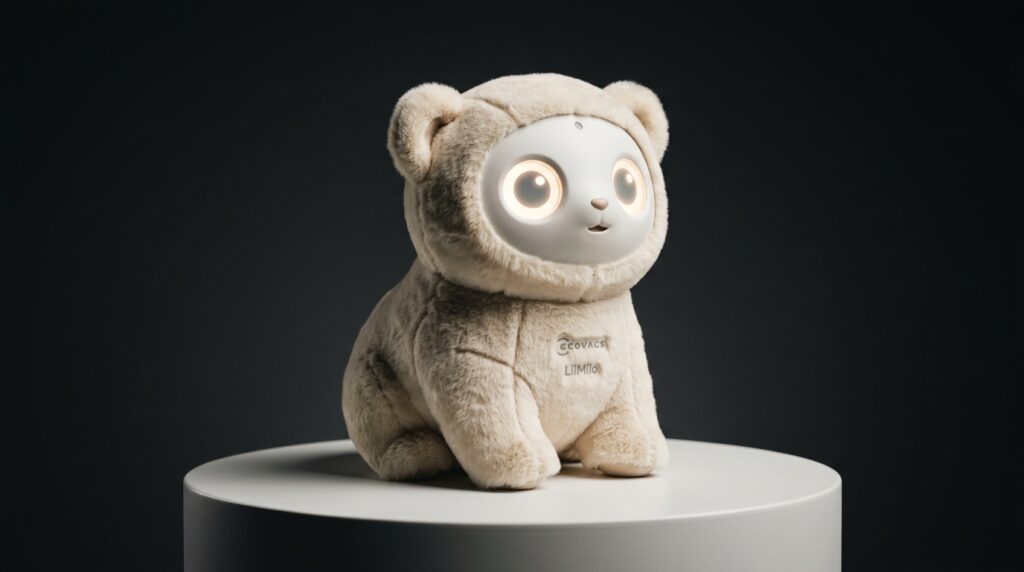 Robot compagnon LilMilo dEcovacs portrait studio