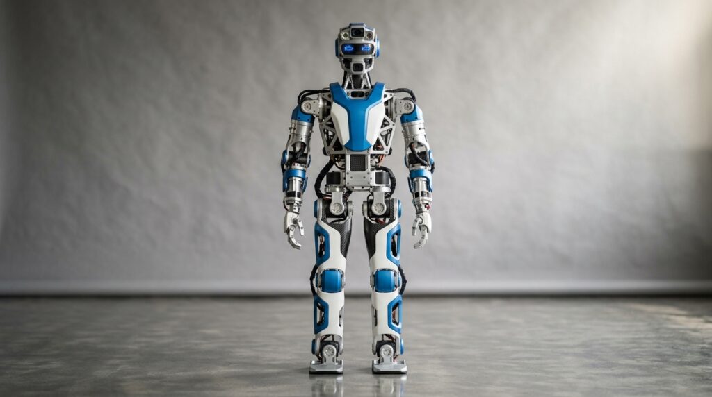 Humanoïde Tiangong du Beijing Humanoid Robot Innovation Center, portrait studio